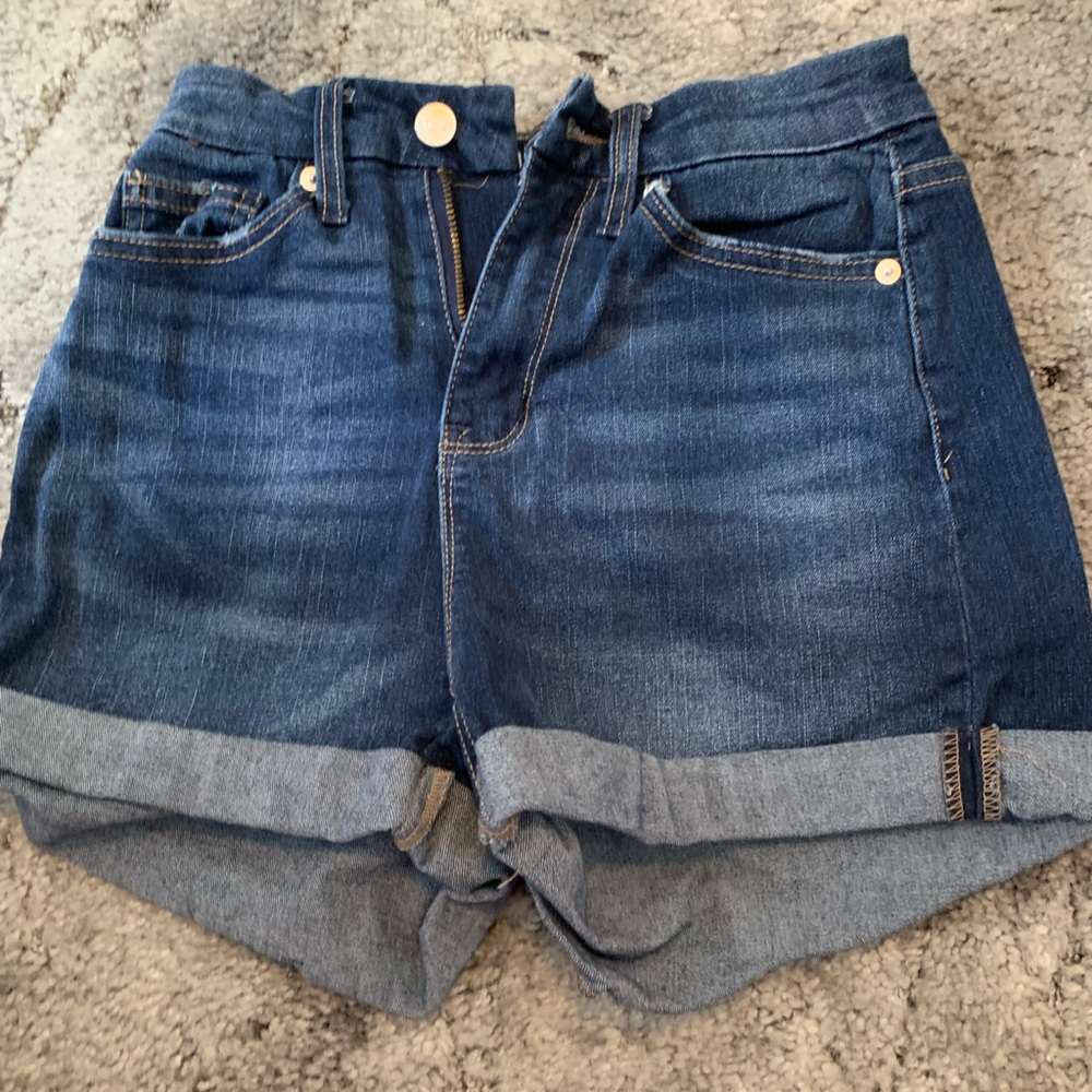 Denim jean shorts